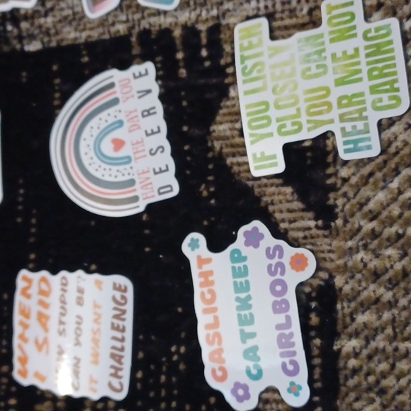 $4 Add-on New Colorful "Rude" Stickers - Set Of 30 - Picture 6 of 8